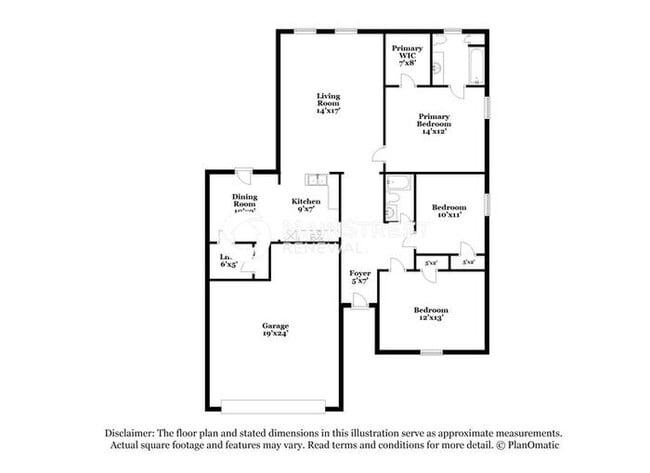 3 Bedroom Pet-Friendly Home in OKLAHOMA CITY, OK with Main Street Renewal