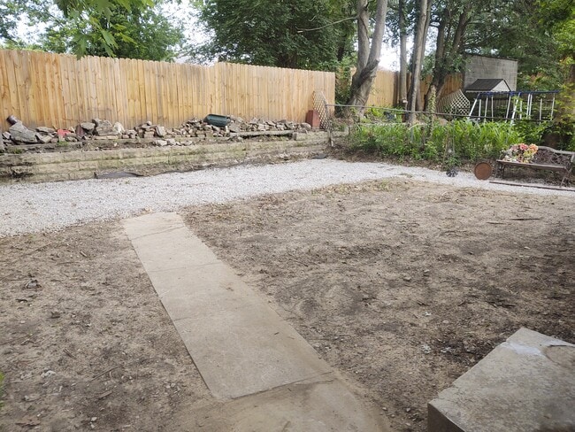 Private yard