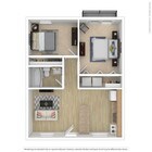 21: Habitaciones: 2 Baños - 1: Rango de ft² - 786 a 786