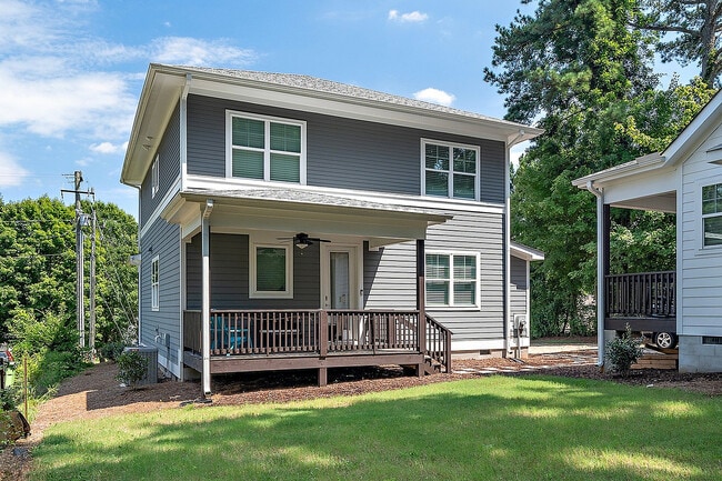 Redfield-Villages-Apartment-Homes-Near-NC-State-616-Royal-St-House-Exterior-Back-Deck - Redfield Villages