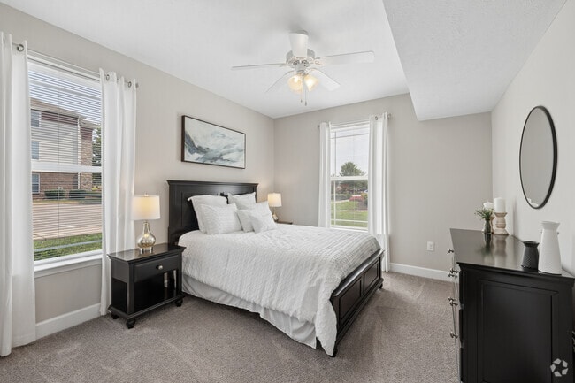 2 Bedroom Craftsman Select 2BR, 2BA - 1,215SF - Primary Bedroom