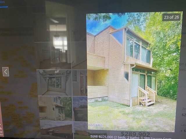 Back of the Condo, enclosed porch - 130 Olympia Dr Unit 37 Phase 2