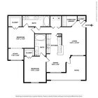 Two bedroom apartment in Round Rock, Texas.