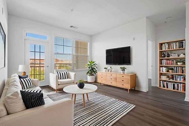 From morning coffee to movie nights, this light-filled living space is designed for comfort - Windsor Leesburg