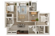 Gallium floor plan Copper Chase at Stones Crossing