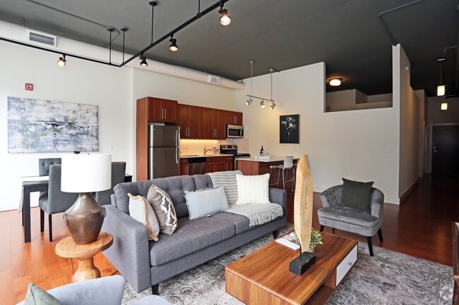 Living Area - 101 City Apartments
