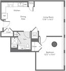1M floor plan The Hecht Warehouse