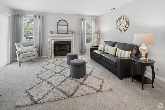 Lily 2BR, 2BA - 1,080SF - Living Room