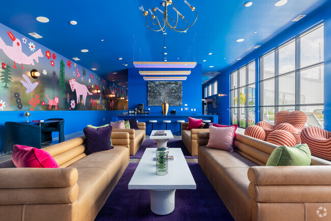 Blue Clubroom
