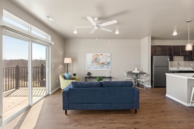 Photo - Spacious 1-Bedroom/1.5-Bath, unit 105, available 5/1/2026 Unit 80-105