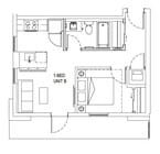 1B1B - Floorplan B