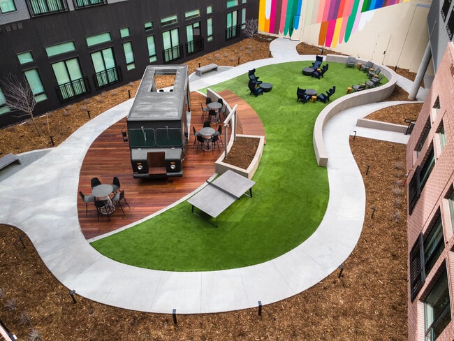 Courtyard - NOVEL RiNo by Crescent Communities