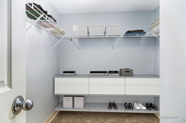Spacious Closets