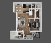 1 Bedroom 1 Bath
