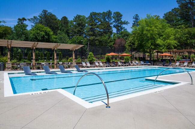 Relax poolside and let the day drift away.