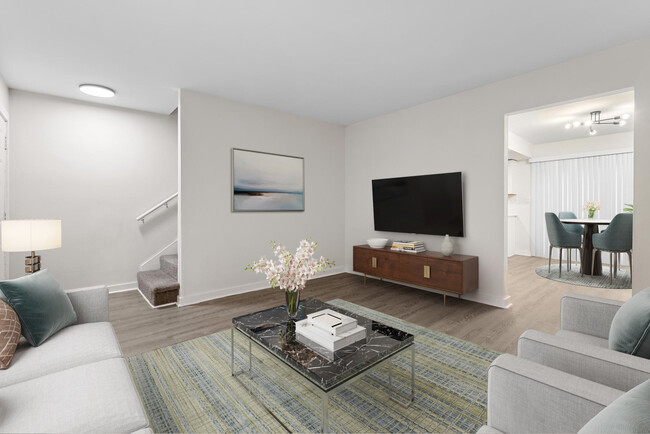 Sala de estar - Cobbs Creek Apartment Homes