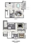 B11 floor plan The Braden on Fifth