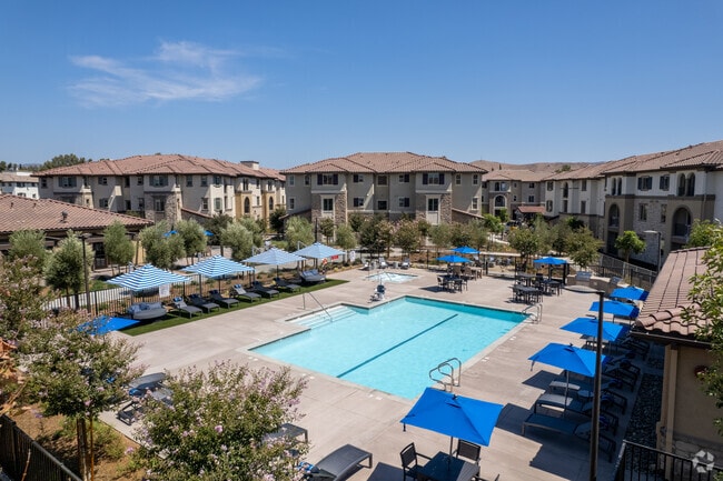 Aerial View of the Pool