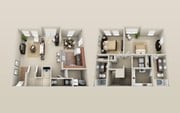 2BR/2.5BA