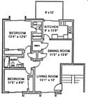 2BR/2BA