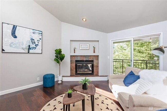 Balcony overlooking green! - 9800 Roosevelt Way NE Unit #31