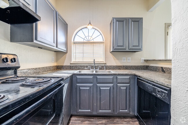 2 habitaciones, 2 baños, 1076 pies cuadrados, cocina - Vista Isle Apartments