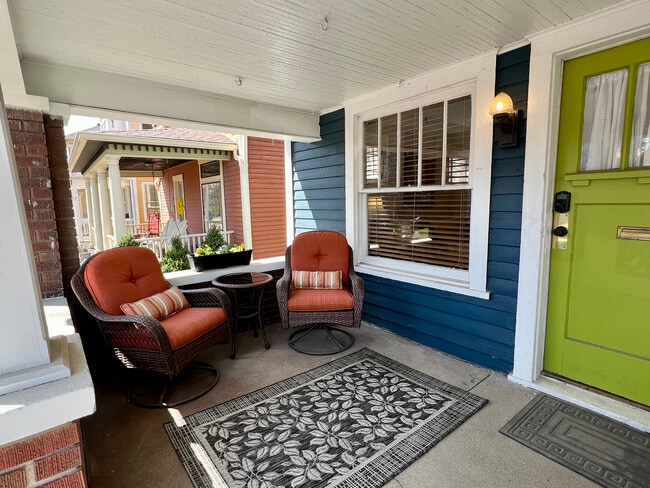 Covered porch