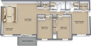 3 Bedroom 2 Bathroom