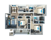 3 Bedroom 2 Bath