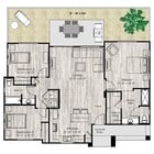 The Haven | 3 Bed 2 Bath | 1,289 SF