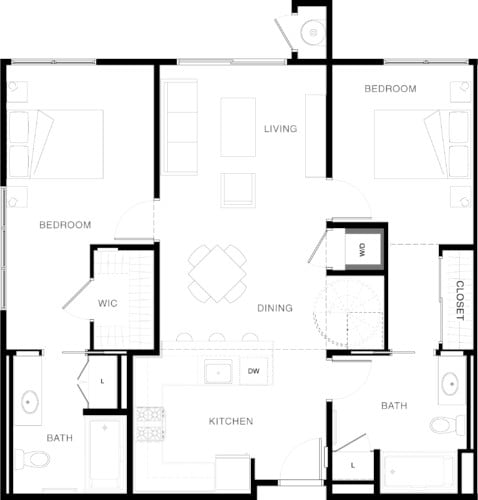 Floor Plan - 2A-2