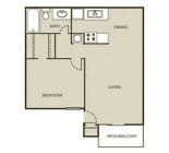 A2 floor plan Woodland Trails