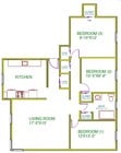 3BR/1BA