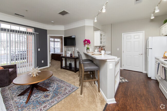 Spacious Living Room - Chelsea Place Apartments & Townhomes