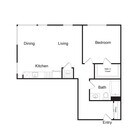 A5 | 1 bed 1 bath | 779 sq. ft.