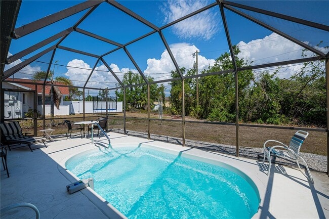 Poolside in Port Charlotte