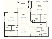 2BR/2BA