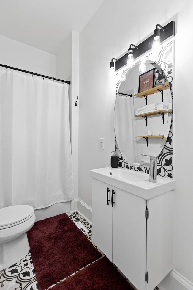 Updated bathroom