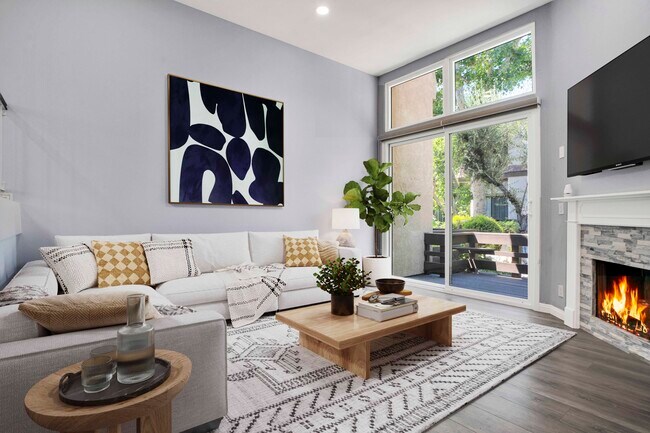 Living Room - 9000 Vanalden Ave Rental