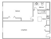 1BR/1BA