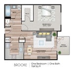 764 Square Feet