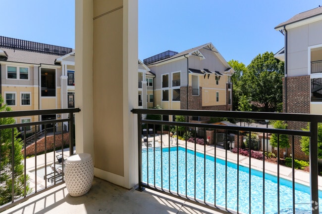 1BR,1BA - A1 - balcony - Elizabeth Station