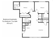 2BR/2BA