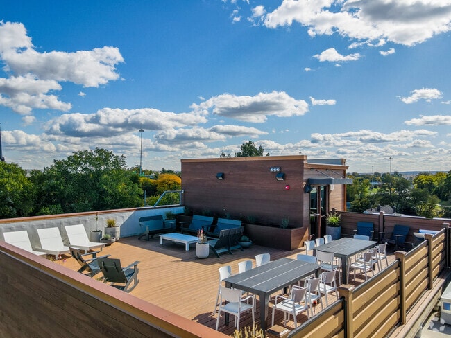 Terraza en la azotea - Tappan Apartments