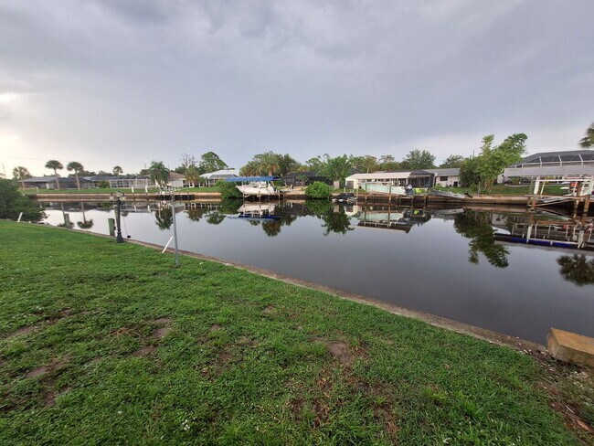 Gulf Access Home on Canal Available Now