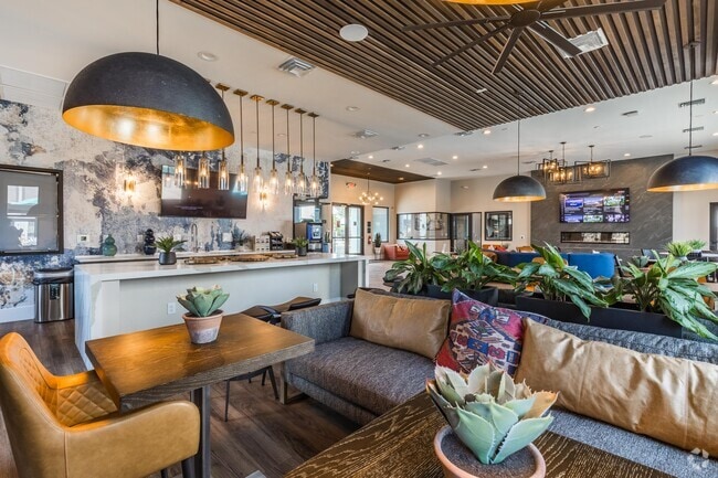 Resident Clubroom with Demonstration Kitchen