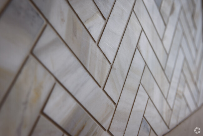 Kitchen backsplash tile - The Elliott Apartments