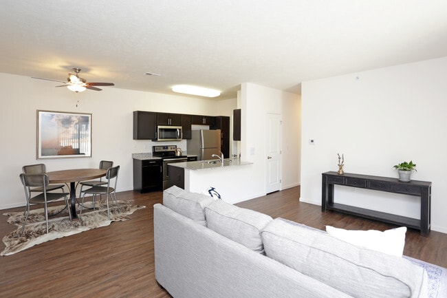 Sala de estar - Antler View Apartments