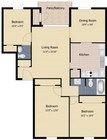 3BR/2BA