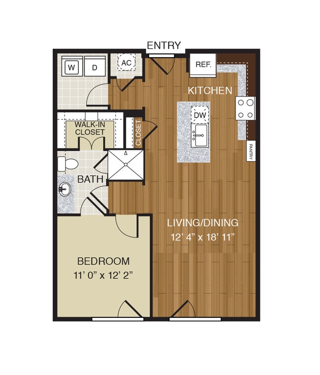 WaterWall Place — floor plan photo
